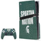 Michigan State University Spartans Nation PS5 Pro Disk Bundle  Skin